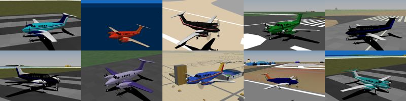 Super King Air 200 pack 2 collage